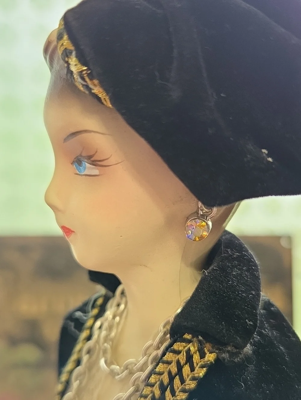 Handcrafted Greek Traditional Costume Porcelain Doll